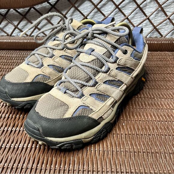 Merrill Moab 2 Ventilator Leather/Mesh Vibram Hiking Shoes Size 8.5 - Picture 8 of 8